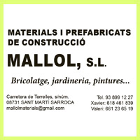 Materials i prefabricats de construcció Mallol S.L.